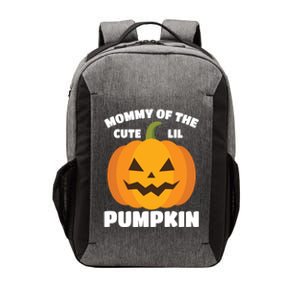 Funny Halloween Mommy Of The Cute Lil Pumpkin Funny Gift Vector Backpack