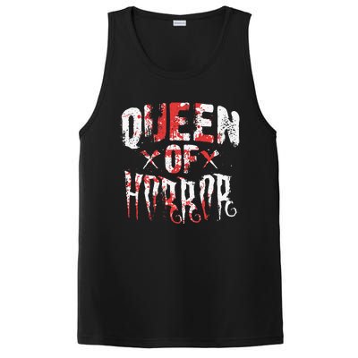 Funny Horror Movie Gift Scary Queen Of Horror Mother's Day PosiCharge Competitor Tank