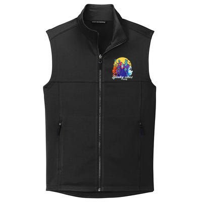 Funny Horror Movies Halloween Spooky Vibes Only Graphic Collective Smooth Fleece Vest