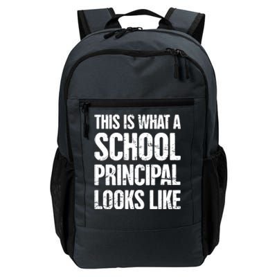 Funny Highschool Middle And Eletary School Principal Gift Daily Commute Backpack