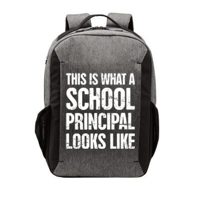 Funny Highschool Middle And Eletary School Principal Gift Vector Backpack