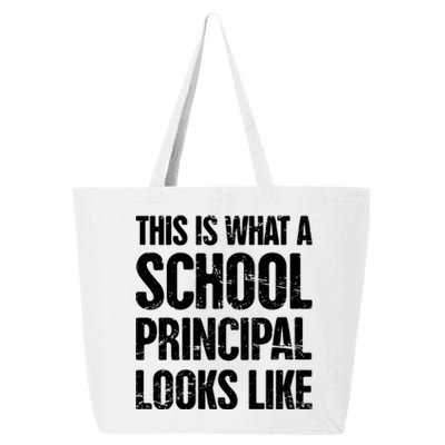 Funny Highschool Middle And Eletary School Principal Gift 25L Jumbo Tote