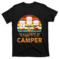 Funny Happy Marshmallow Camper Cute T-Shirt