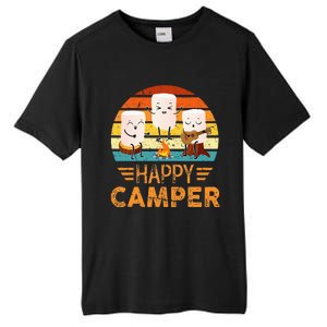 Funny Happy Marshmallow Camper Cute Tall Fusion ChromaSoft Performance T-Shirt