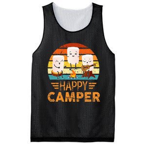 Funny Happy Marshmallow Camper Cute Mesh Reversible Basketball Jersey Tank