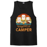 Funny Happy Marshmallow Camper Cute PosiCharge Competitor Tank