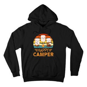 Funny Happy Marshmallow Camper Cute Tall Hoodie