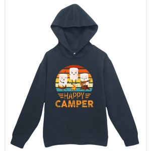 Funny Happy Marshmallow Camper Cute Urban Pullover Hoodie