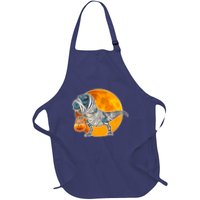 Funny Halloween Mummy TRex Apron