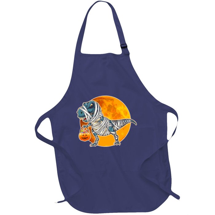 Funny Halloween Mummy TRex Apron