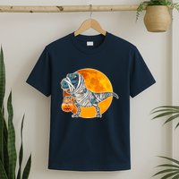 Funny Halloween Mummy TRex T-Shirt