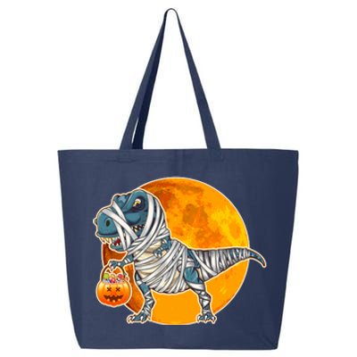 Funny Halloween Mummy TRex 25L Jumbo Tote