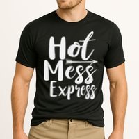 Funny Hot Mess Express Life Status Performance Shirt