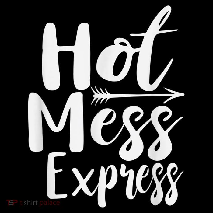 Funny Hot Mess Express Life Status Button