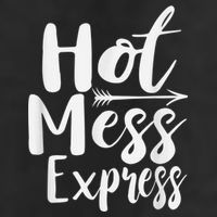 Funny Hot Mess Express Life Status 15oz Campfire Ceramic Mug
