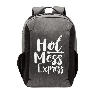 Funny Hot Mess Express Life Status Vector Backpack