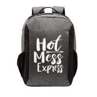 Funny Hot Mess Express Life Status Vector Backpack