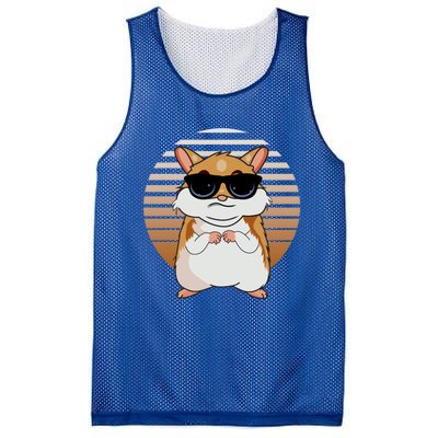 Funny Hamster Meaningful Gift Mesh Reversible Basketball Jersey Tank