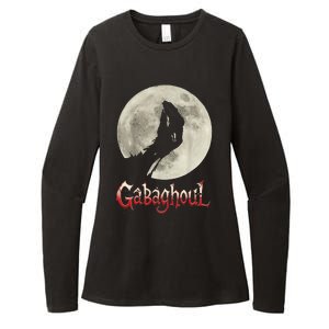 Funny Hand Moon Gabagool Halloween Womens CVC Long Sleeve Shirt