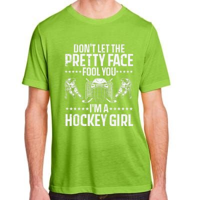 Field Hockey Mom Field Hockey Player Hockey Fan Adult ChromaSoft Performance T-Shirt