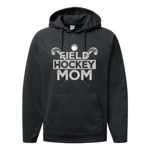 Field Hockey Mom Field Hockey Mom Performance Fleece Hoodie