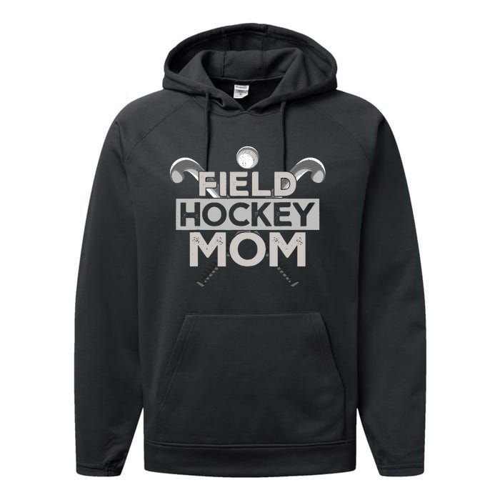 Field Hockey Mom Field Hockey Mom Performance Fleece Hoodie