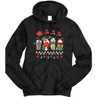 Festive Holiday Mug Retro Winter Vibes & Cozy Christmas Tie Dye Hoodie