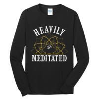 Funny Heavily Meditated Meditation Yoga Tall Long Sleeve T-Shirt