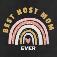 Funny Host Mommy Best Host Mom Ever Gift 7 Panel Mesh Trucker Snapback Hat