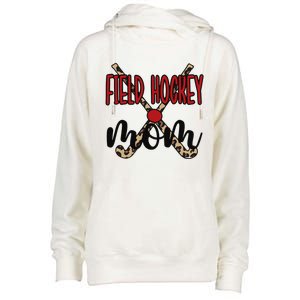 Field Hockey Mom Of A Field Hockey Player Mama Womens Funnel Neck Pullover Hood