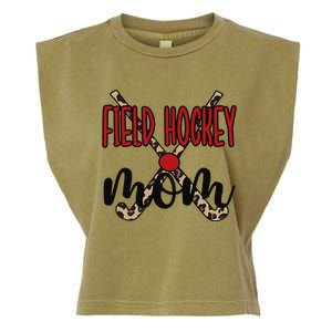 Field Hockey Mom Of A Field Hockey Player Mama Garment-Dyed Women's Muscle Tee