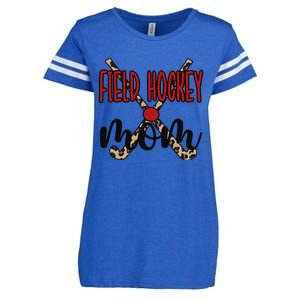 Field Hockey Mom Of A Field Hockey Player Mama Enza Ladies Jersey Football T-Shirt