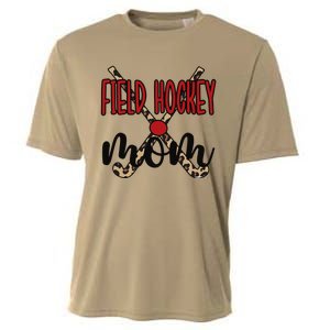 Field Hockey Mom Of A Field Hockey Player Mama Cooling Performance Crew T-Shirt