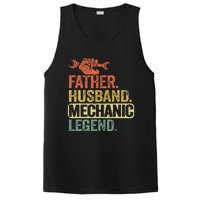 Father Husband Mechanic Legend Car Vintage Auto Mechanics PosiCharge Competitor Tank