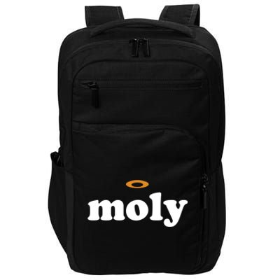 Funny Holy Moly Cool Gift Impact Tech Backpack