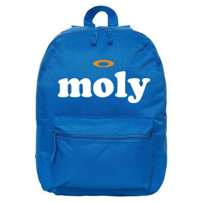 Funny Holy Moly Cool Gift 16 in Basic Backpack