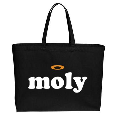 Funny Holy Moly Cool Gift Cotton Canvas Jumbo Tote