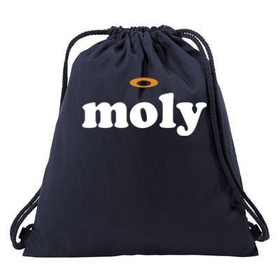 Funny Holy Moly Cool Gift Drawstring Bag