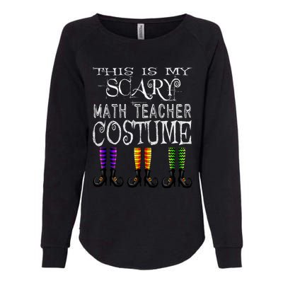 Funny Halloween Math Teacher Costume Womens California Wash Sweatshirt