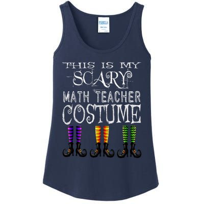 Funny Halloween Math Teacher Costume Ladies Essential Tank