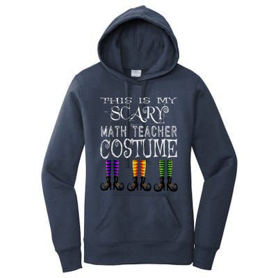 Funny Halloween Math Teacher Costume Women's Pullover Hoodie