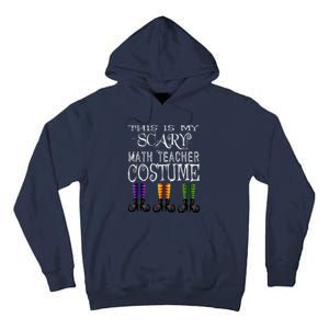 Funny Halloween Math Teacher Costume Tall Hoodie