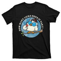 Funny How Many Licks Does It Take Funny Owl Lover T-Shirt