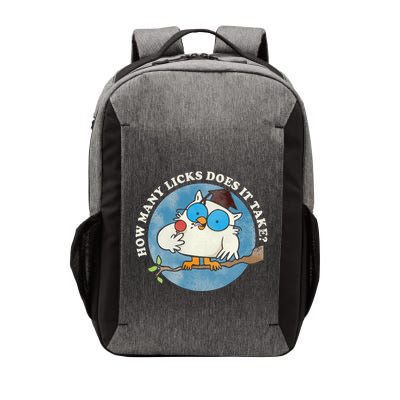 Funny How Many Licks Does It Take Funny Owl Lover Vector Backpack