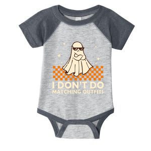 Family Halloween Matching I Dont Do Matching Outfits Infant Baby Jersey Bodysuit