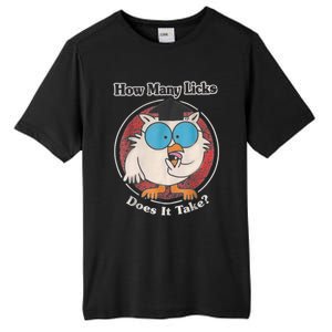 Funny How Many Licks Does It Take Tall Fusion ChromaSoft Performance T-Shirt