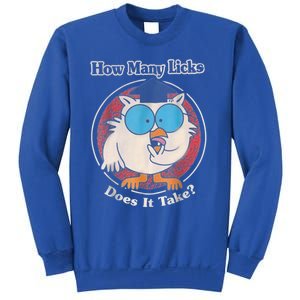 Funny How Many Licks Does It Take Sweatshirt