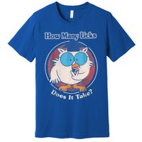 Funny How Many Licks Does It Take Premium T-Shirt