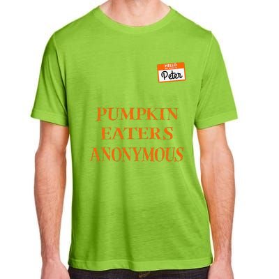 Funny Hello My Name Is Peter Pumpkin Eaters Anonymous Adult ChromaSoft Performance T-Shirt