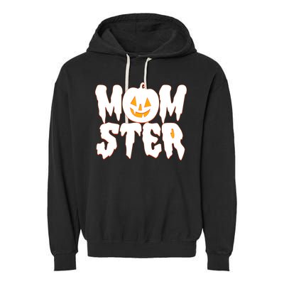 Funny Halloween Momster Monster Garment-Dyed Fleece Hoodie